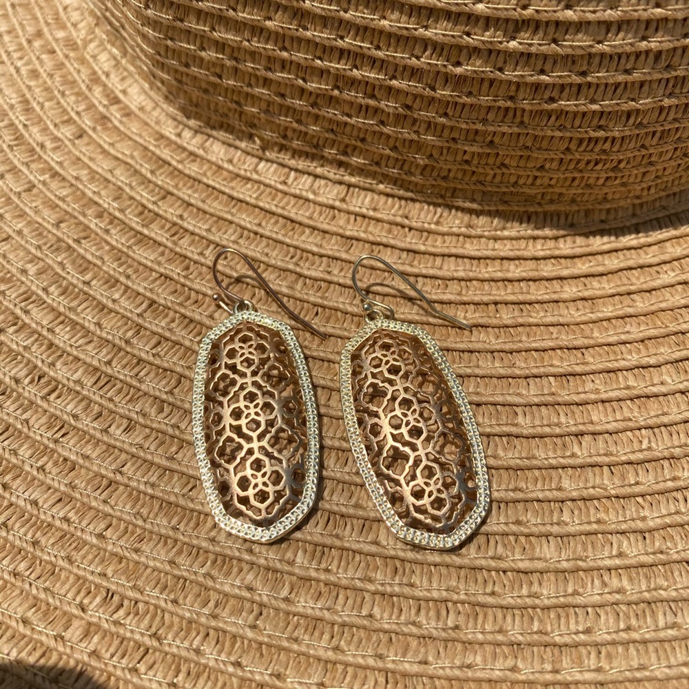 Kendra Scott Earrings - Rose Gold & Yellow Gold